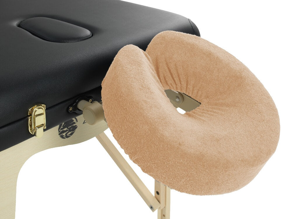 Frottee-Kopfstützenbezug Hellbraun ZENGROWTH