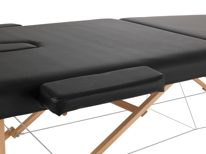 ZENGROWTH Massageliege Economy Flat Schwarz