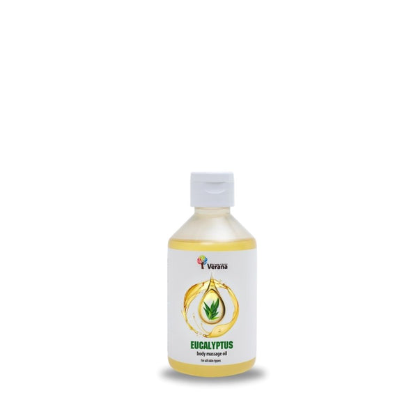 Verana 100% natürliches antivirales Massageöl Eukalyptus 250ml