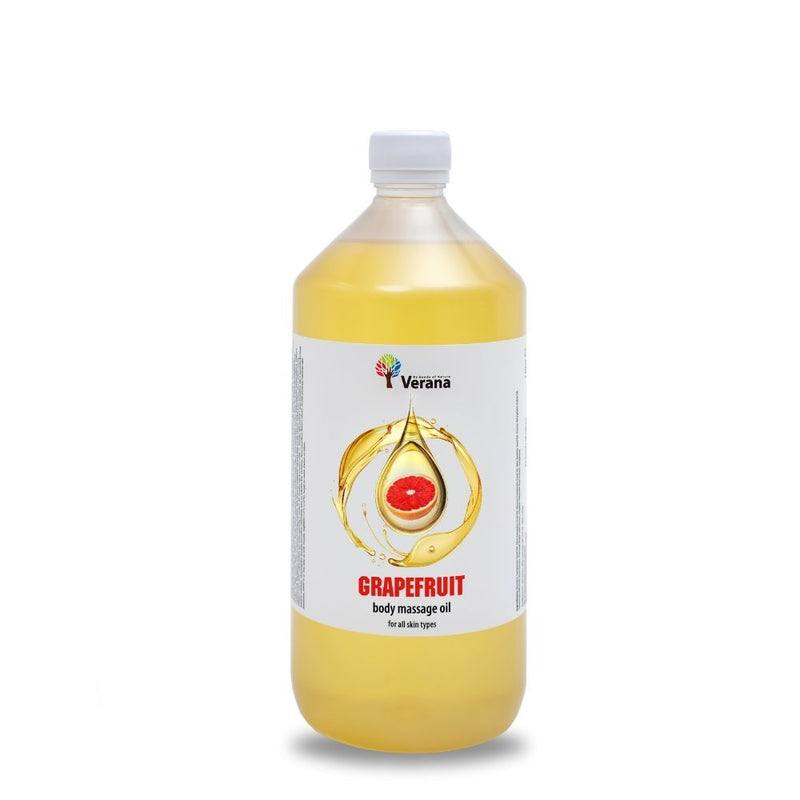 Verana 100% Natürliches Massageöl Grapefruit 1l