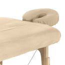 Mikrofaser Spannbettlaken Beige