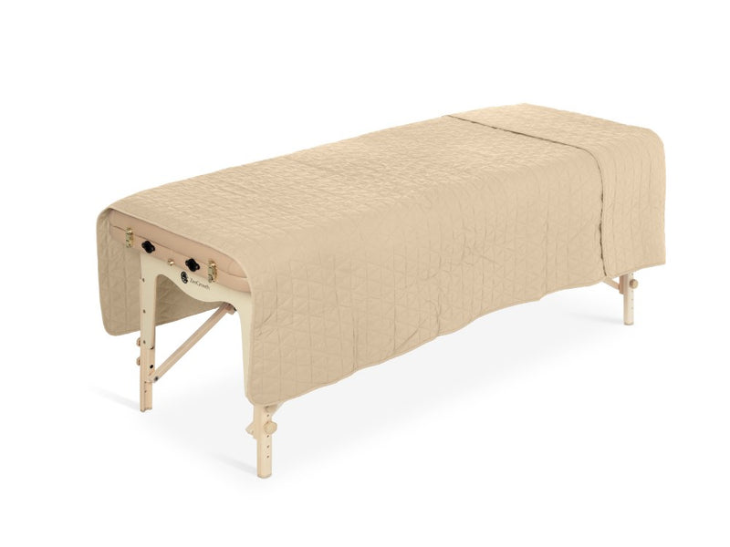 Mikrofaser Decke Massageliege beige