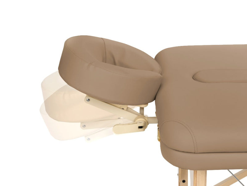 ZENGROWTH Klappbarer Massagetisch Nimman Mokka 71cm