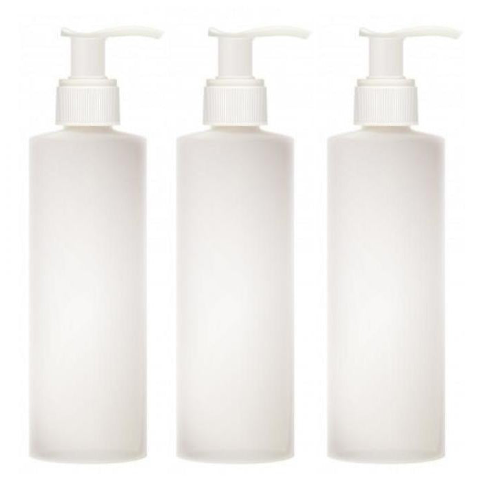 3x Rundflasche mit Pumpe 250ml (Geeignet für unseren Ölerwärmer)